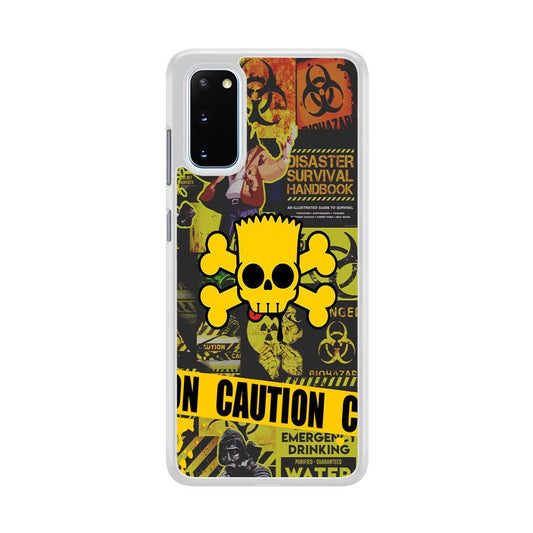 Bart Pirate Emergency Survival Samsung Galaxy S20 Case-Oxvistore