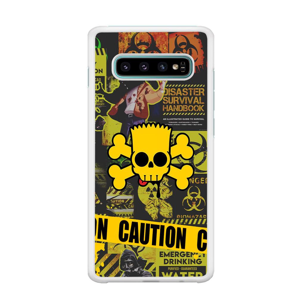 Bart Pirate Emergency Survival Samsung Galaxy S10 Plus Case-Oxvistore