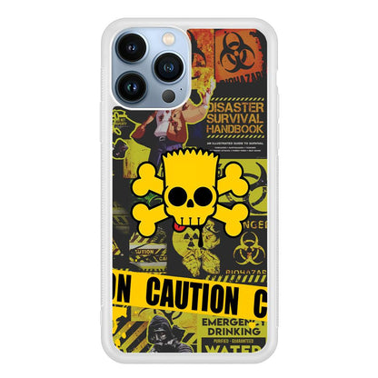 Bart Pirate Emergency Survival iPhone 15 Pro Max Case-Oxvistore