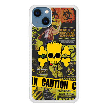 Bart Pirate Emergency Survival iPhone 13 Case-Oxvistore