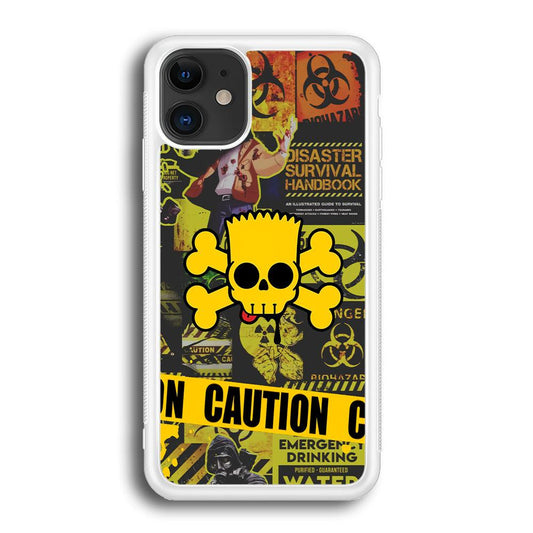 Bart Pirate Emergency Survival iPhone 12 Case-Oxvistore