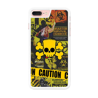 Bart Pirate Emergency Survival iPhone 7 Plus Case-Oxvistore