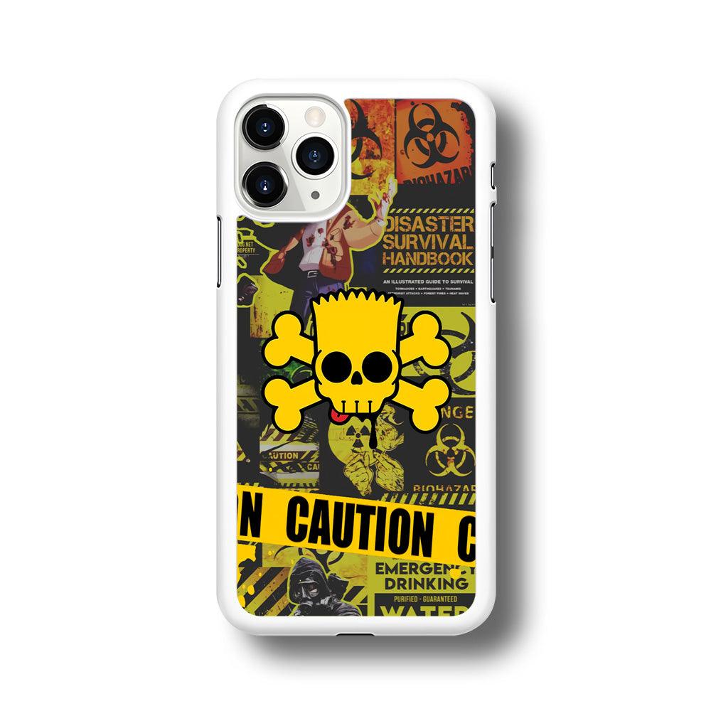 Bart Pirate Emergency Survival iPhone 11 Pro Case-Oxvistore