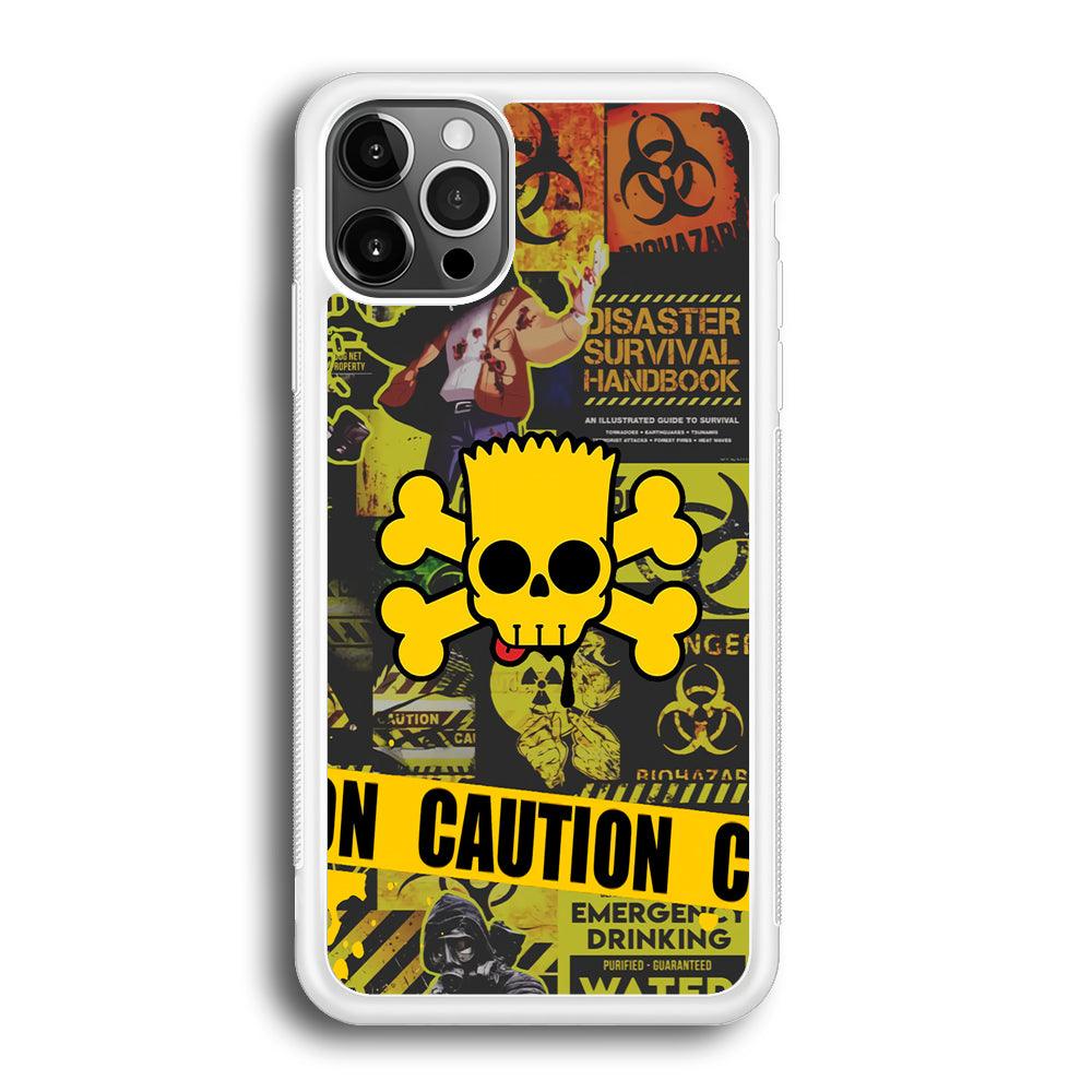 Bart Pirate Emergency Survival iPhone 12 Pro Case-Oxvistore