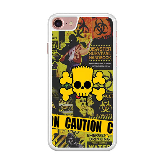 Bart Pirate Emergency Survival iPhone 8 Case-Oxvistore