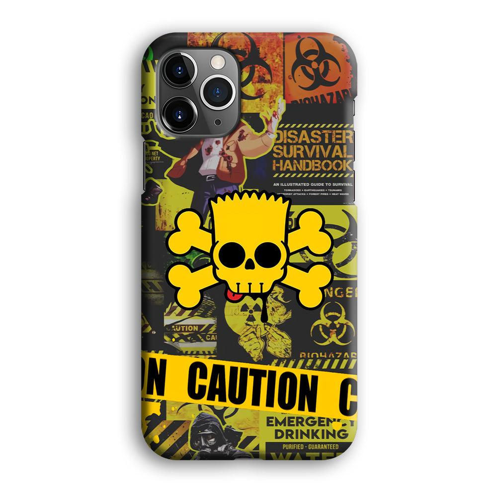 Bart Pirate Emergency Survival iPhone 12 Pro Case-Oxvistore