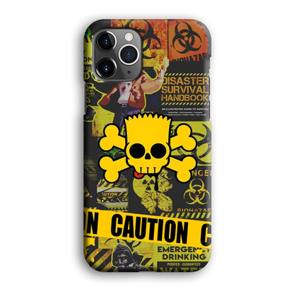 Bart Pirate Emergency Survival iPhone 12 Pro Case-Oxvistore