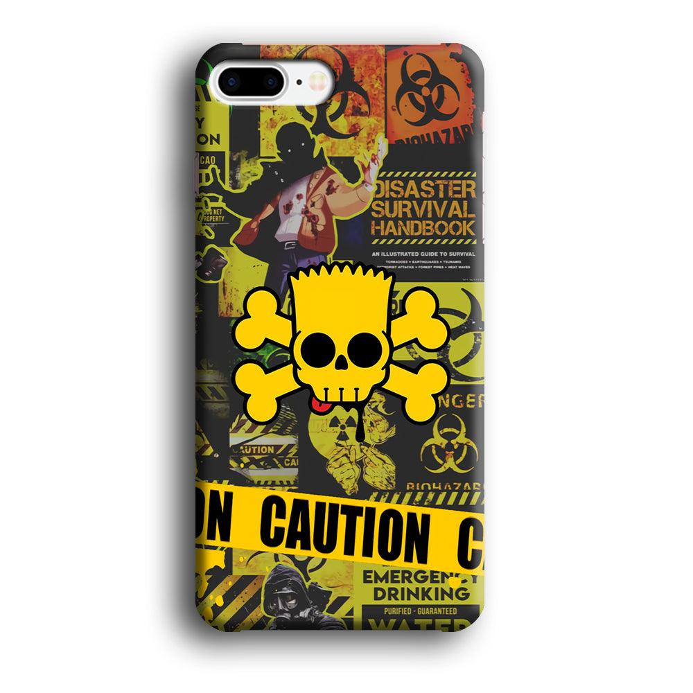 Bart Pirate Emergency Survival iPhone 7 Plus Case-Oxvistore