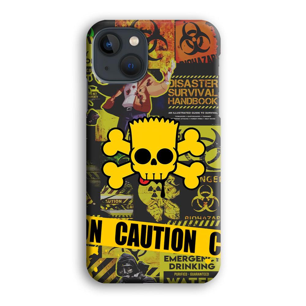 Bart Pirate Emergency Survival iPhone 15 Plus Case-Oxvistore