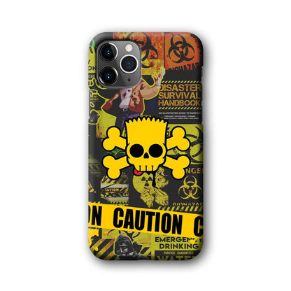 Bart Pirate Emergency Survival iPhone 11 Pro Case-Oxvistore