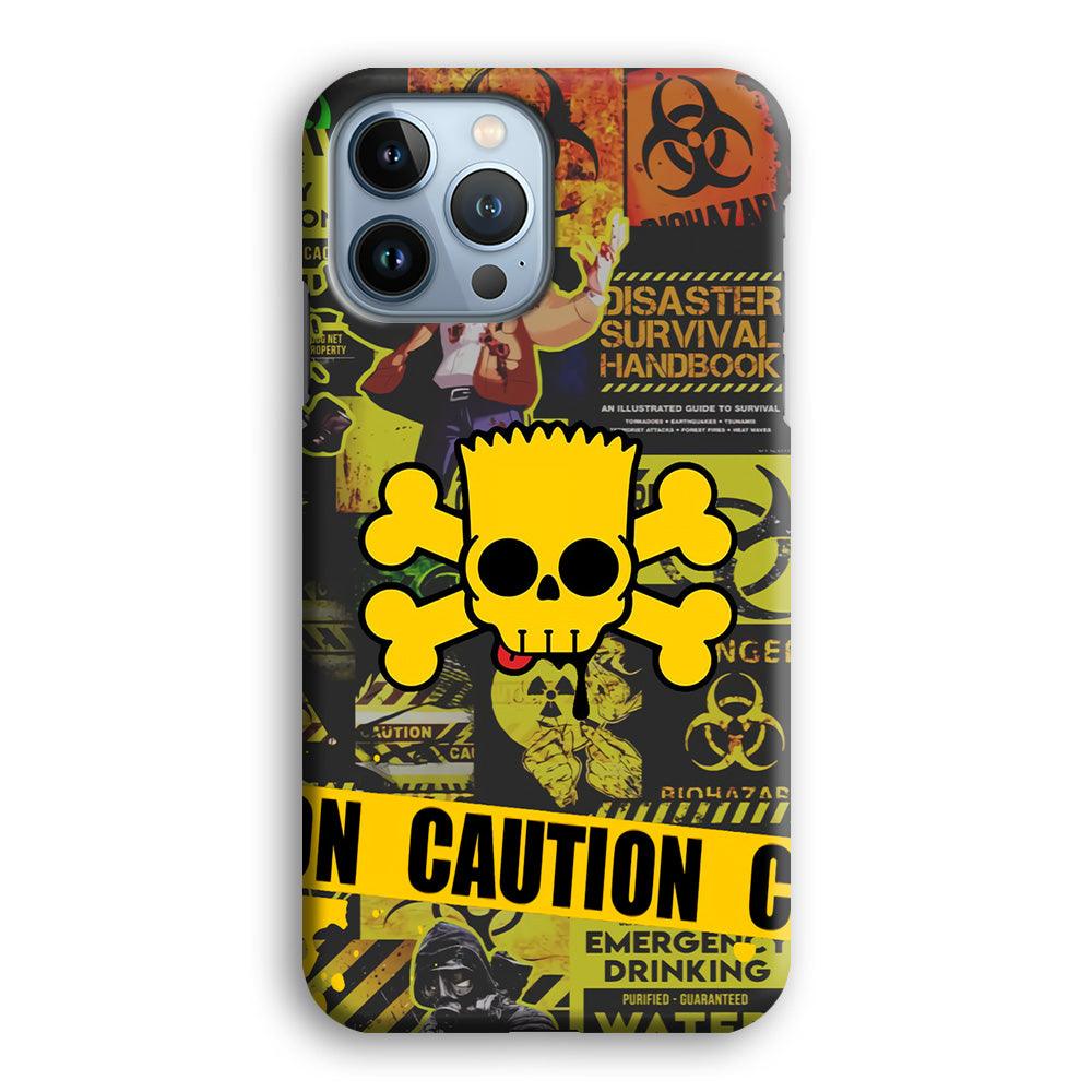 Bart Pirate Emergency Survival iPhone 14 Pro Max Case-Oxvistore