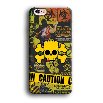 Bart Pirate Emergency Survival iPhone 6 | 6s Case-Oxvistore