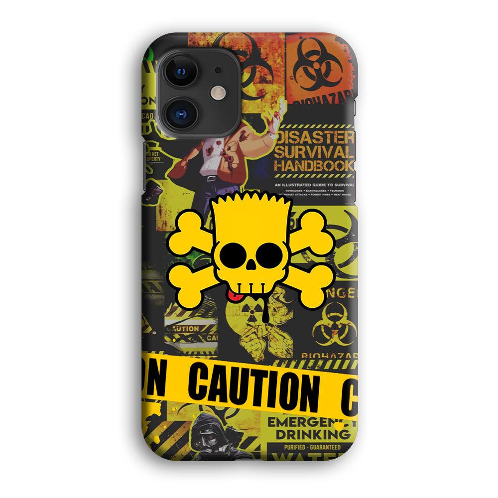 Bart Pirate Emergency Survival iPhone 12 Case-Oxvistore