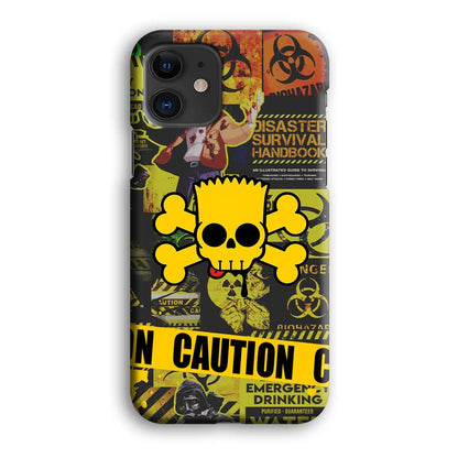 Bart Pirate Emergency Survival iPhone 12 Case-Oxvistore