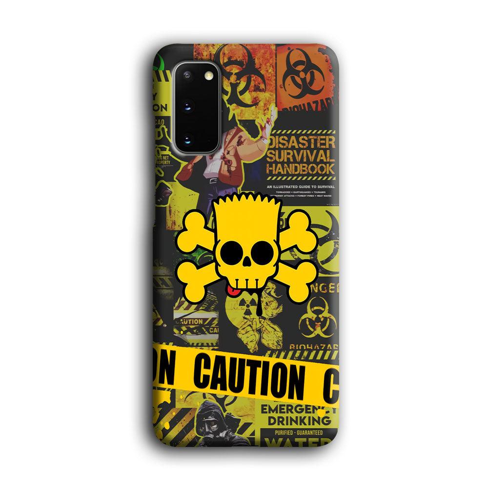 Bart Pirate Emergency Survival Samsung Galaxy S20 Case-Oxvistore