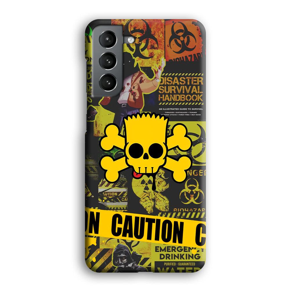 Bart Pirate Emergency Survival Samsung Galaxy S21 Case-Oxvistore