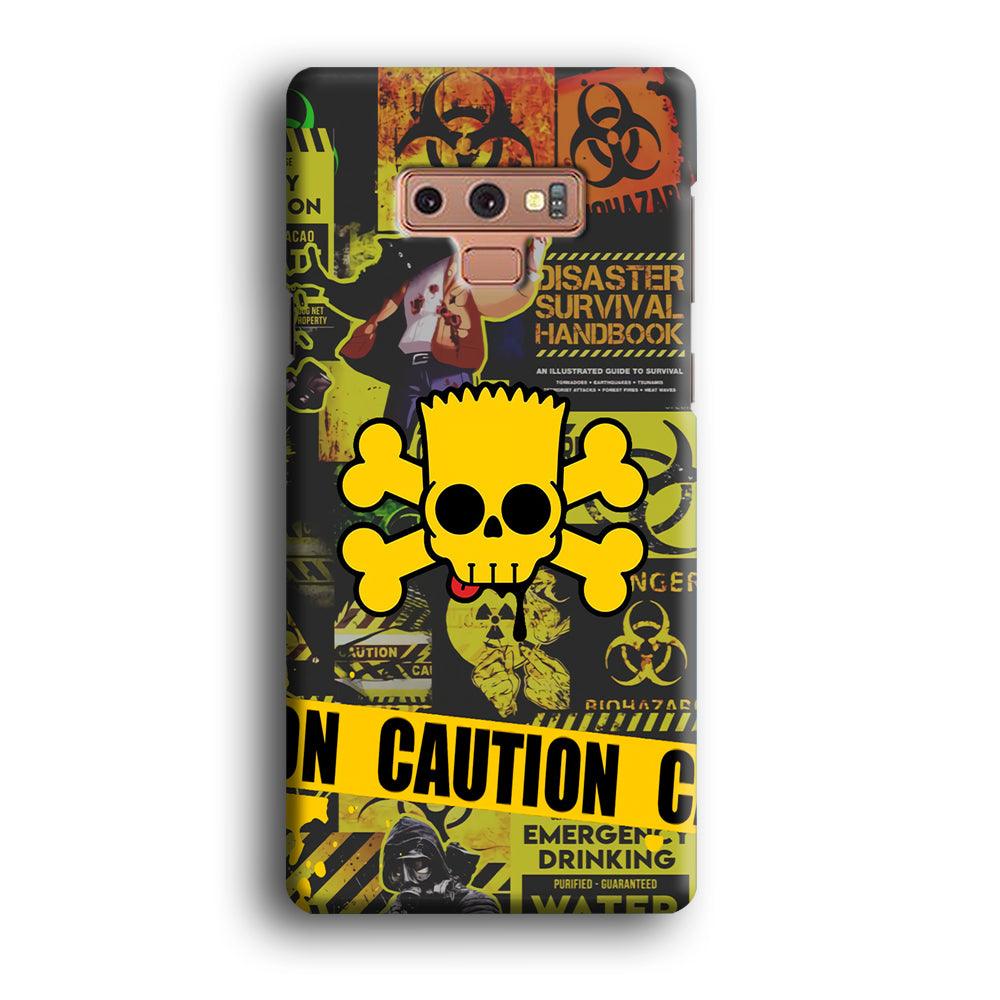 Bart Pirate Emergency Survival Samsung Galaxy Note 9 Case-Oxvistore