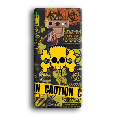 Bart Pirate Emergency Survival Samsung Galaxy Note 9 Case-Oxvistore