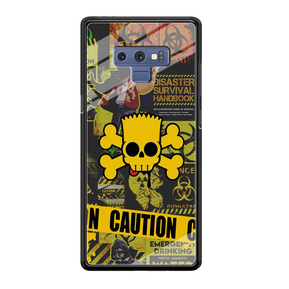 Bart Pirate Emergency Survival Samsung Galaxy Note 9 Case-Oxvistore