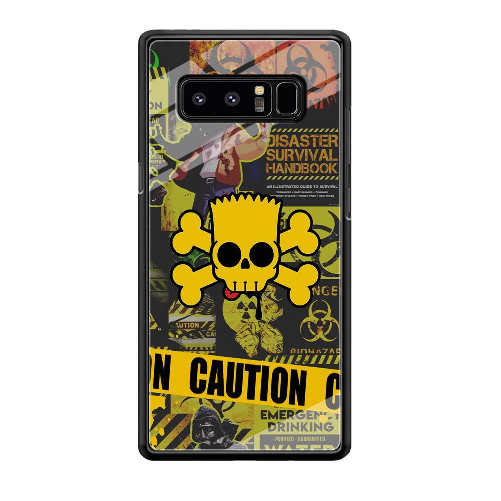 Bart Pirate Emergency Survival Samsung Galaxy Note 8 Case-Oxvistore