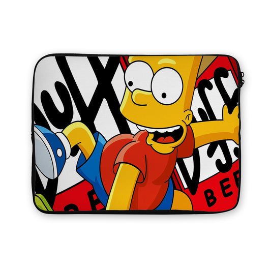 Bart Simpson Duff Laptop Sleeve Protective Cover