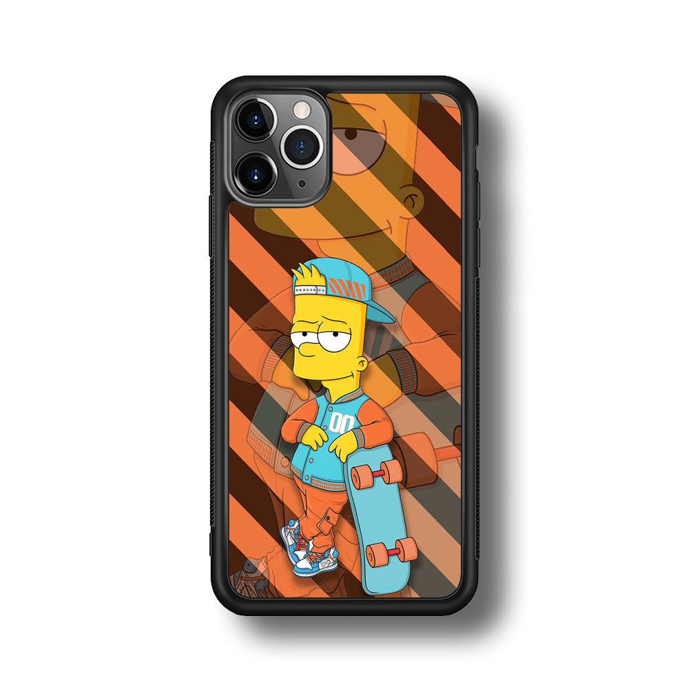 Bart Skater on Duty iPhone 11 Pro Case-Oxvistore