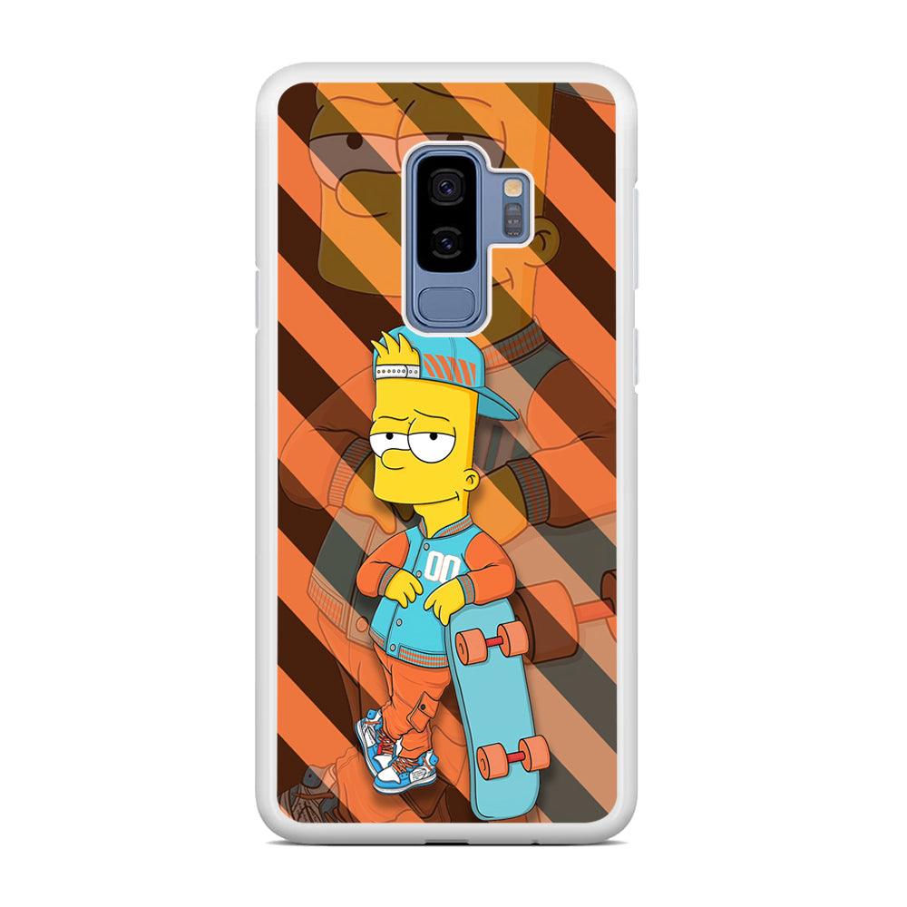 Bart Skater on Duty Samsung Galaxy S9 Plus Case-Oxvistore