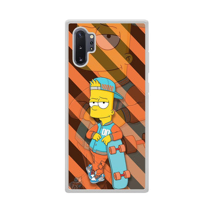 Bart Skater on Duty Samsung Galaxy Note 10 Plus Case-Oxvistore