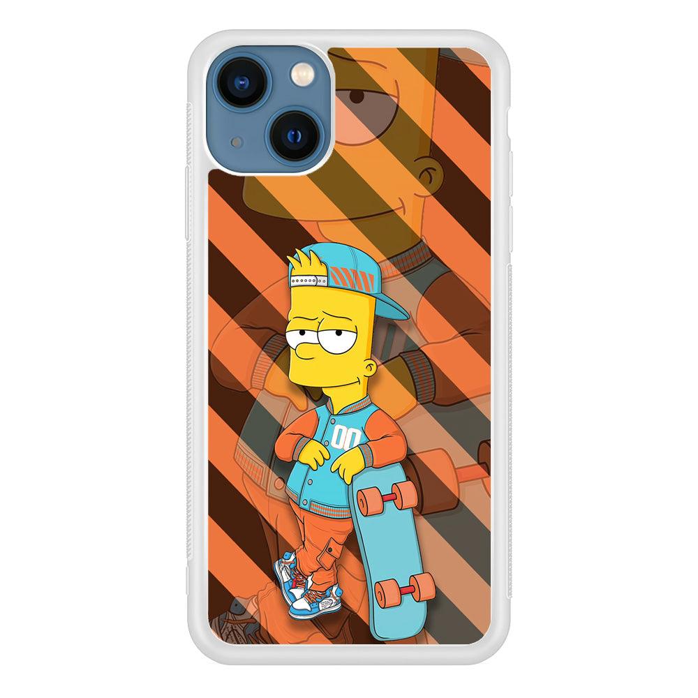 Bart Skater on Duty iPhone 13 Case-Oxvistore