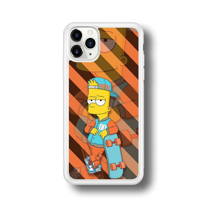 Bart Skater on Duty iPhone 11 Pro Case-Oxvistore