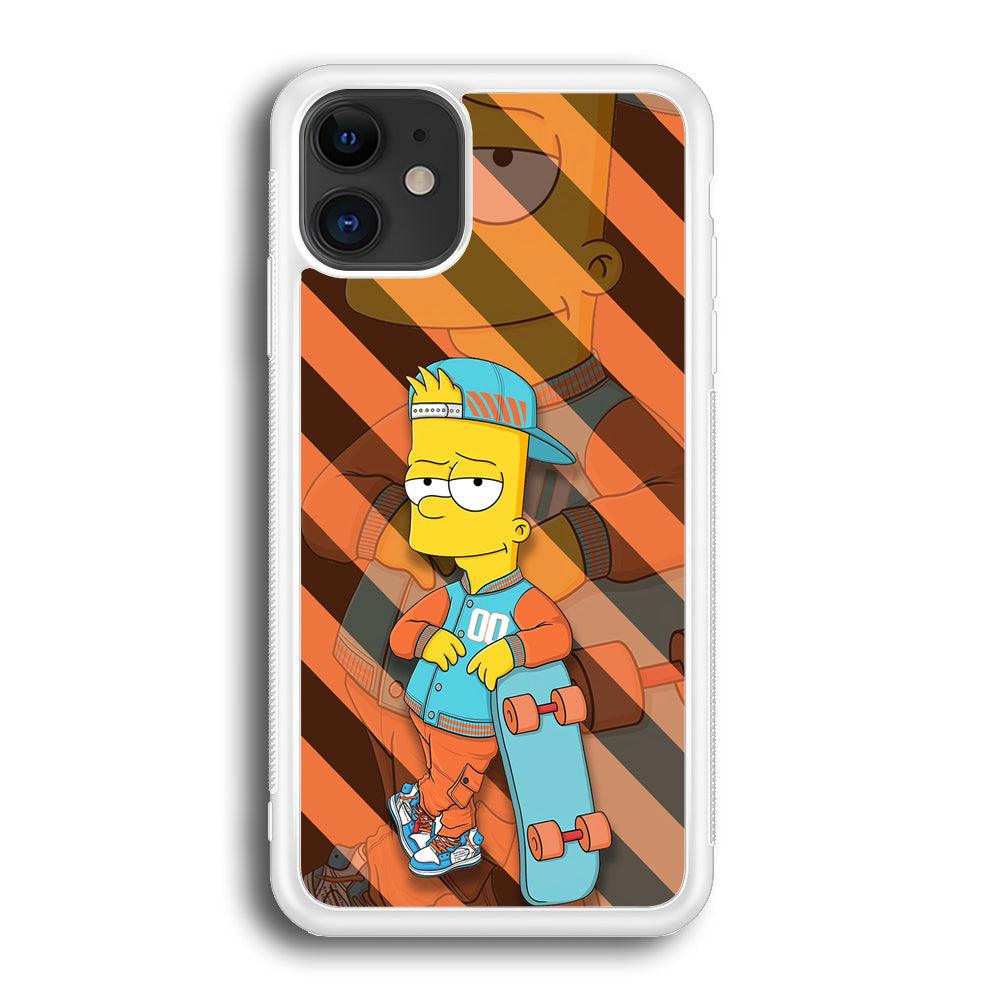 Bart Skater on Duty iPhone 12 Case-Oxvistore