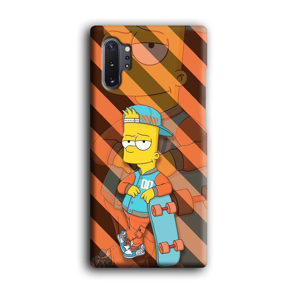 Bart Skater on Duty Samsung Galaxy Note 10 Plus Case-Oxvistore