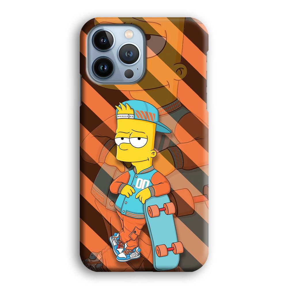 Bart Skater on Duty iPhone 15 Pro Case-Oxvistore