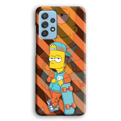 Bart Skater on Duty Samsung Galaxy A52 Case-Oxvistore