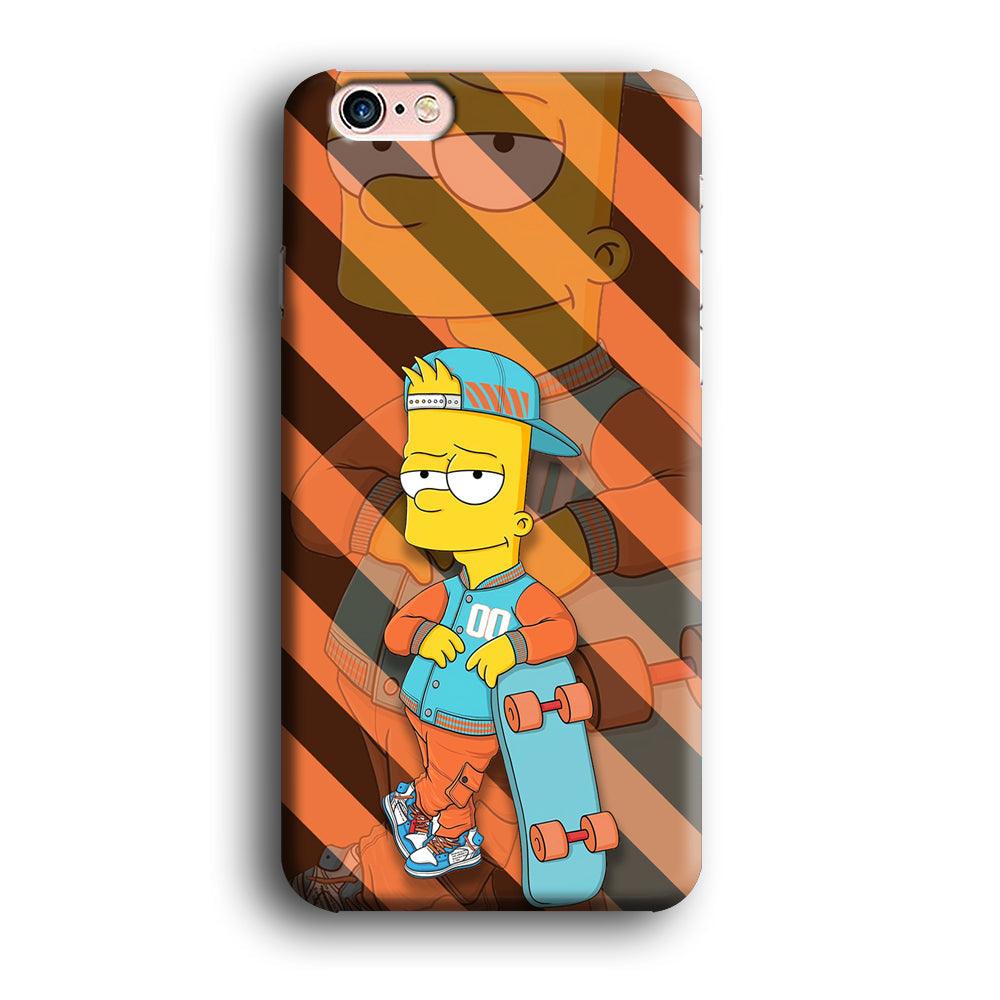 Bart Skater on Duty iPhone 6 | 6s Case-Oxvistore