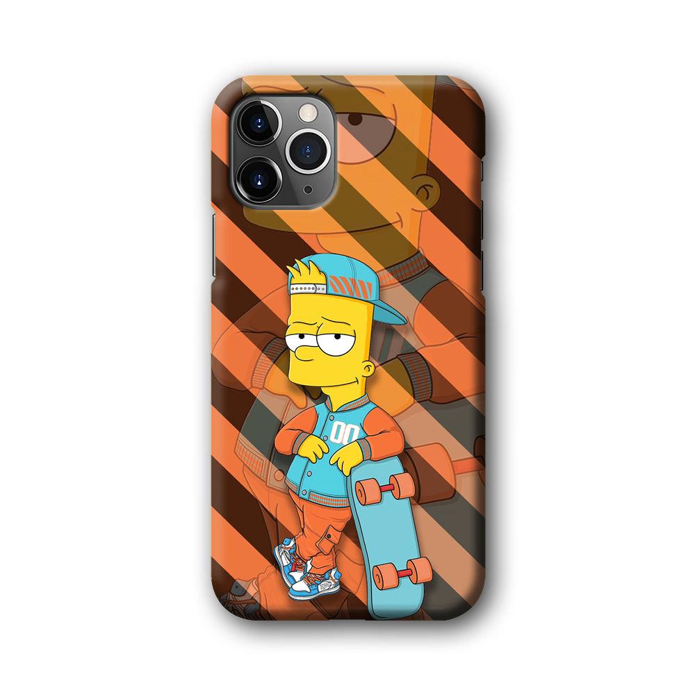 Bart Skater on Duty iPhone 11 Pro Case-Oxvistore