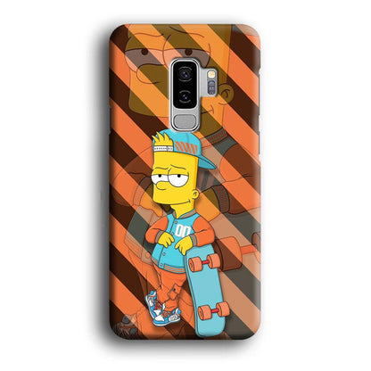 Bart Skater on Duty Samsung Galaxy S9 Plus Case-Oxvistore