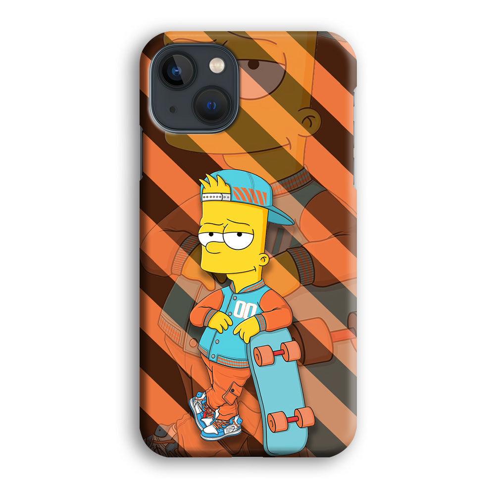 Bart Skater on Duty iPhone 13 Case-Oxvistore