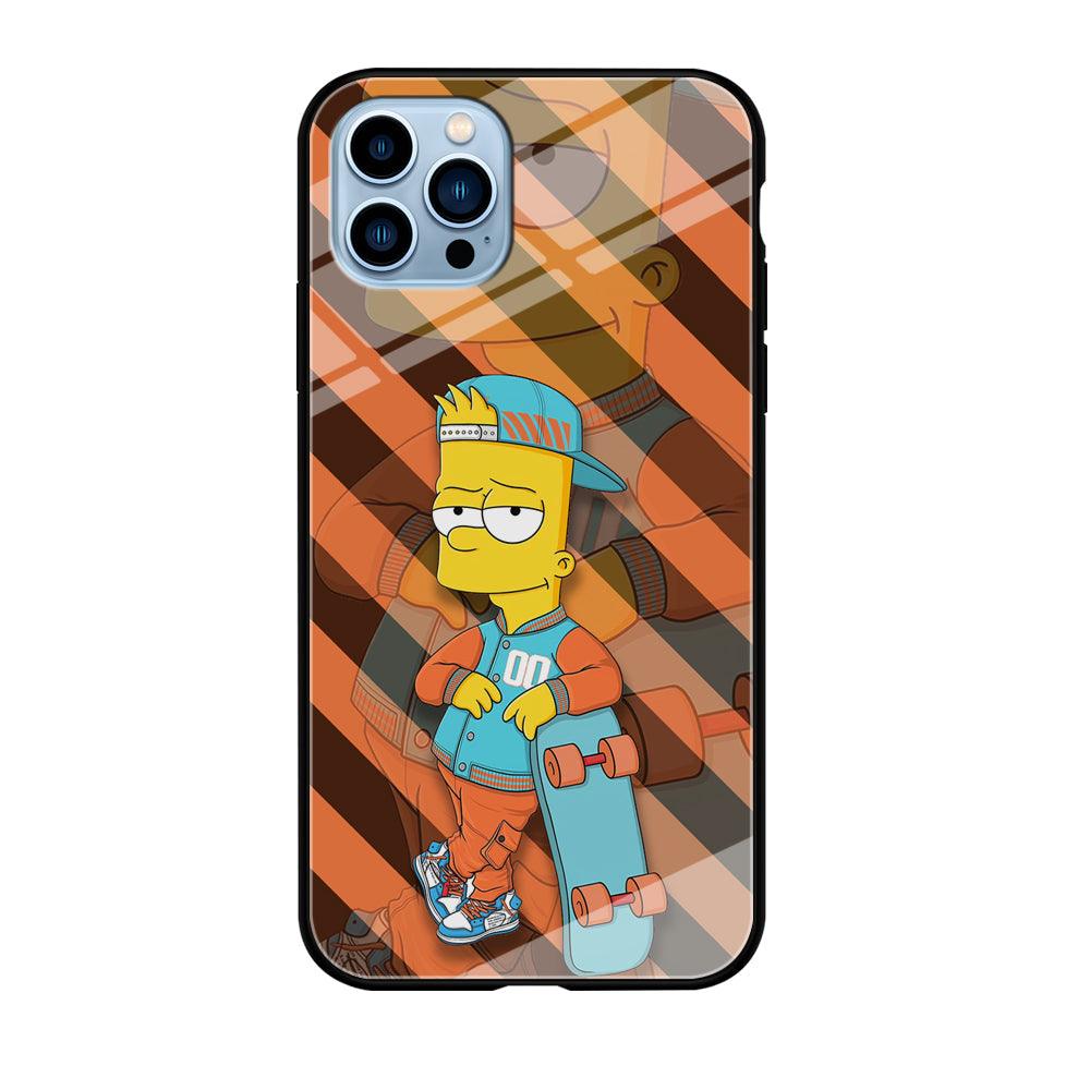 Bart Skater on Duty iPhone 12 Pro Max Case-Oxvistore