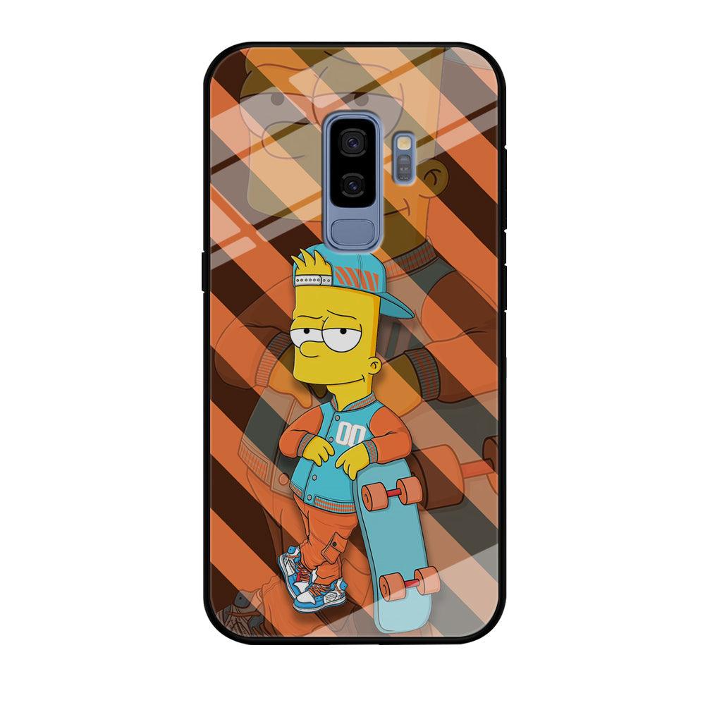 Bart Skater on Duty Samsung Galaxy S9 Plus Case-Oxvistore