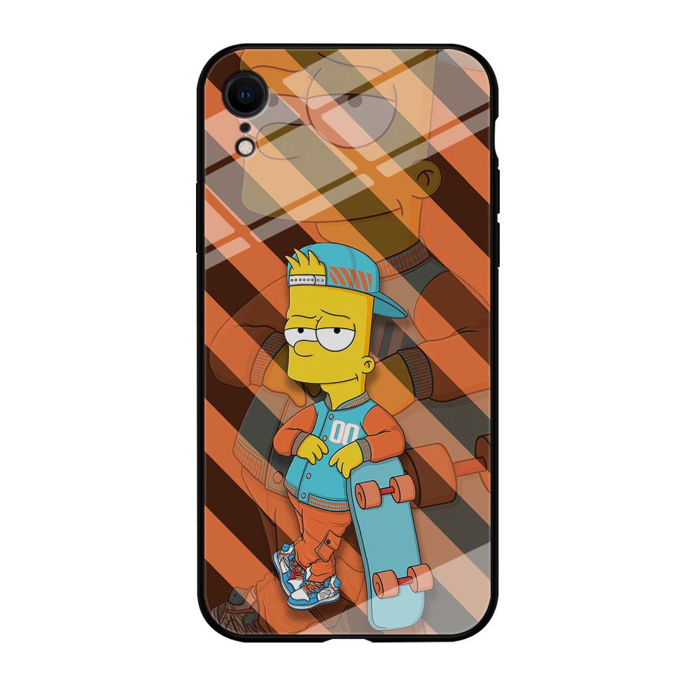 Bart Skater on Duty iPhone XR Case-Oxvistore