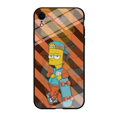 Bart Skater on Duty iPhone XR Case-Oxvistore