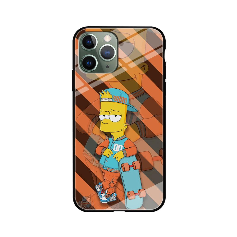 Bart Skater on Duty iPhone 11 Pro Case-Oxvistore