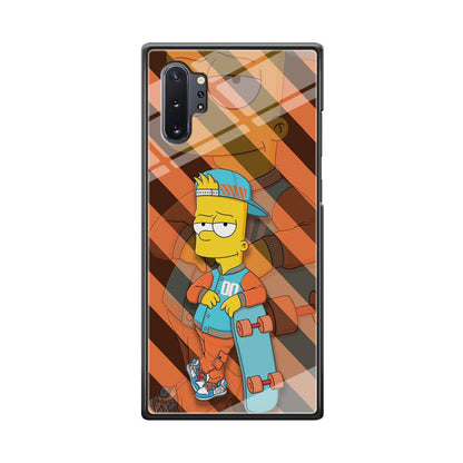 Bart Skater on Duty Samsung Galaxy Note 10 Plus Case-Oxvistore