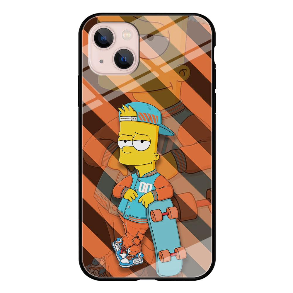 Bart Skater on Duty iPhone 13 Case-Oxvistore