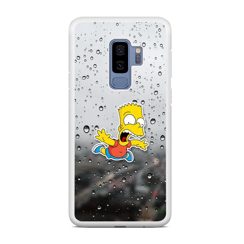 Bart Sticker Fall Scene Samsung Galaxy S9 Plus Case-Oxvistore