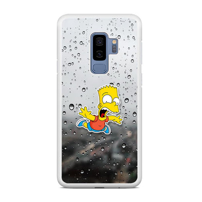 Bart Sticker Fall Scene Samsung Galaxy S9 Plus Case-Oxvistore