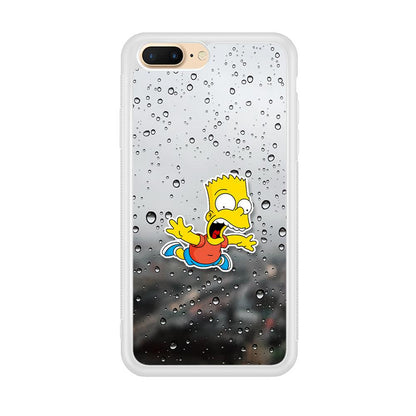 Bart Sticker Fall Scene iPhone 8 Plus Case-Oxvistore