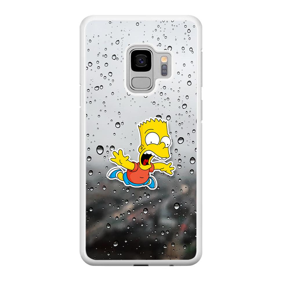 Bart Sticker Fall Scene Samsung Galaxy S9 Case-Oxvistore