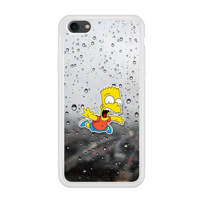 Bart Sticker Fall Scene iPhone 8 Case-Oxvistore